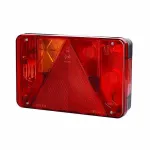 Lampa stop spate stanga Kamar 215x140 mm, 5 functii, 12/24V, pentru remorca