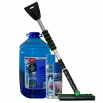 Pachet iarna degivrare auto Premium cu solutie -40°C si accesorii, 4 piese