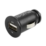 Priză USB auto pentru brichetă 12/24V, 1A, cu indicator LED Lampa