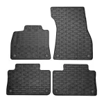 Set covorașe auto din cauciuc pentru Audi E-Tron și E-Tron Sportback, negre