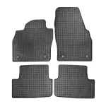 Set covorașe auto din cauciuc pentru VW Polo 6, Taigo și Audi A1, negre
