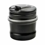 Scrumieră auto iluminată cu LED, capac și bază detașabilă, 85x95 mm