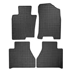Set covorase auto din cauciuc pentru Nissan Navara 2016+ / Renault Alaskan negre