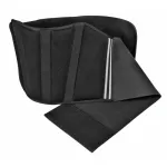 Brau lombar moto universal cu insertii rigide si captuseala moale