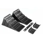 Set 2 cale blocare roti standard DIN pentru auto, rulote si camper