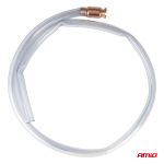 Furtun pentru transfer combustibil cu diuză din cupru, 2 m, Amio