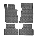 Set covorașe auto din cauciuc pentru BMW i4 G26 Electric 2021+, negre