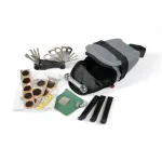 Trusă scule pentru reparație bicicletă, 36 piese, cu geantă pentru șa, Lampa