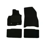 Covorașe mochetă Dacia Duster Mild Hybrid 2024 4x4, 5 locuri, negre, set 4 piese