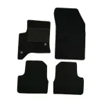 Covorașe mochetă negre pentru Jeep Avenger Hybrid, Fiat 600 și Alfa Romeo Junior