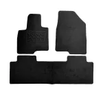 Set covorașe auto din mochetă pentru Baic Ix55 2023+, negre, 3 piese