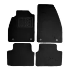 Set covorase auto din mocheta pentru Chevrolet Malibu 2012+, negre, 4 piese