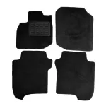 Set covorase auto din mocheta pentru Honda City 2007+, negre, 4 piese