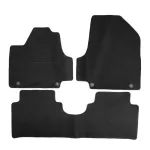 Set covorase auto din mocheta pentru Hyundai Ioniq 5 Electric 2021-, negre