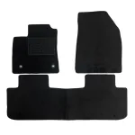 Set covorase auto din mocheta pentru MG S5 EV 2025-, negre, 3 piese