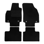 Set covorase auto mocheta pentru MG ZS 2 Benzina 2024-, negre, 4 piese