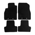 Set covorașe auto din mochetă pentru Opel Ampera 2012+, negre, 4 piese