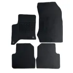 Set covorase auto mocheta Peugeot 208 Hybrid / Opel Corsa F Hybrid 2024+, negru, 4 piese