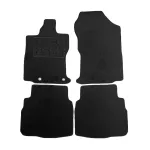 Set covorașe auto din mochetă pentru Subaru Outback 2020+, negre, 4 piese