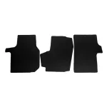 Set covorașe auto din mochetă pentru VW Crafter 2017+, față, negru, 3 piese