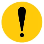 Autocolant semn începător reflectorizant pentru exterior, 19 cm