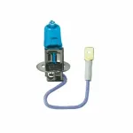 Set 2 becuri halogen H3 24V 70W Blu-Xe, lumină albă 4500K, PK22s