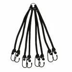 Cordon elastic Spider cu 8 brațe și cârlige, 8 mm, 30-55 cm