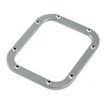 Ornament cromat din aluminiu pentru burduf schimbător auto, model L