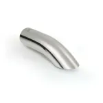 Ornament curbat pentru toba de esapament T-06 din inox lustruit, Ø30-44 mm