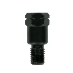 Adaptor oglindă retrovizoare moto M10x1,25 dreapta la stânga, negru