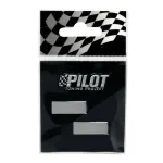 Autocolant 3D crom simbol linii 28 mm pentru decor exterior auto