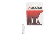 Bec LED T5 12V alb dispersat, soclu W2x4.6d, set 2 buc 4Cars
