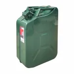 Canistră metalică pentru combustibil 20L, verde, omologată