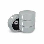 Set 4 huse pentru roti auto 14-17 inch, marimea L, gri