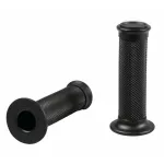 Mânere ghidon motocicletă Soft Grip negre, set 2 buc, Lampa