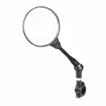 Oglindă retrovizoare moto cu prindere pe ghidon 22 mm, reglabilă, neagră