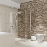 Paravan duș walk-in 90x195 cm, sticlă securizată 8 mm, transparent