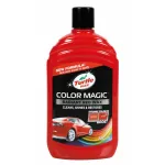 Pasta pentru lustruit caroserie roșie Turtle Wax Color Magic, 500 ml