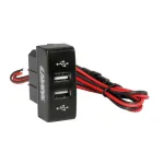 Priză dublă USB încastrabilă 12/24V pentru camion Mercedes Actros MP3