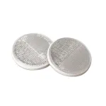 Set 2 reflectorizante auto albe 65 mm, omologate E11, pentru față