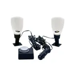 Set lămpi iluminat interior auto Moon-Lite 12V, cu variator, 2 buc