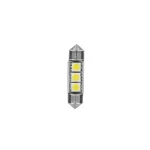Bec LED sofit SV8.5-8 10x36mm 24/28V, 3 SMD, alb rece, set 2 bucăți