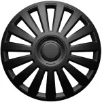 Set capace roti auto Luxury BL, negre, 14 inch, 4 bucati