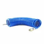 Furtun aer spiralat Amio 5x8 mm, 10 m, pentru scule pneumatice