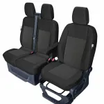 Huse scaun fata dedicate Ford Transit Custom 1+2 locuri cu masuta