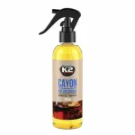 Odorizant auto cu atomizor K2 Cayon Cola, 250 ml, parfum intens