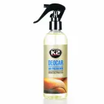 Odorizant auto cu atomizor K2 Deocar, parfum Piele, 250 ml
