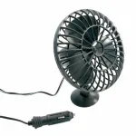 Ventilator auto fix cu ventuza Carpoint 12V, diametru 13,5 cm