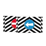 Aparatori noroi camion 60x40 cm din cauciuc, set 2 buc cu marcaje