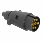 Fisa remorca 7 poli Carpoint 12V din plastic pentru conectare sigura